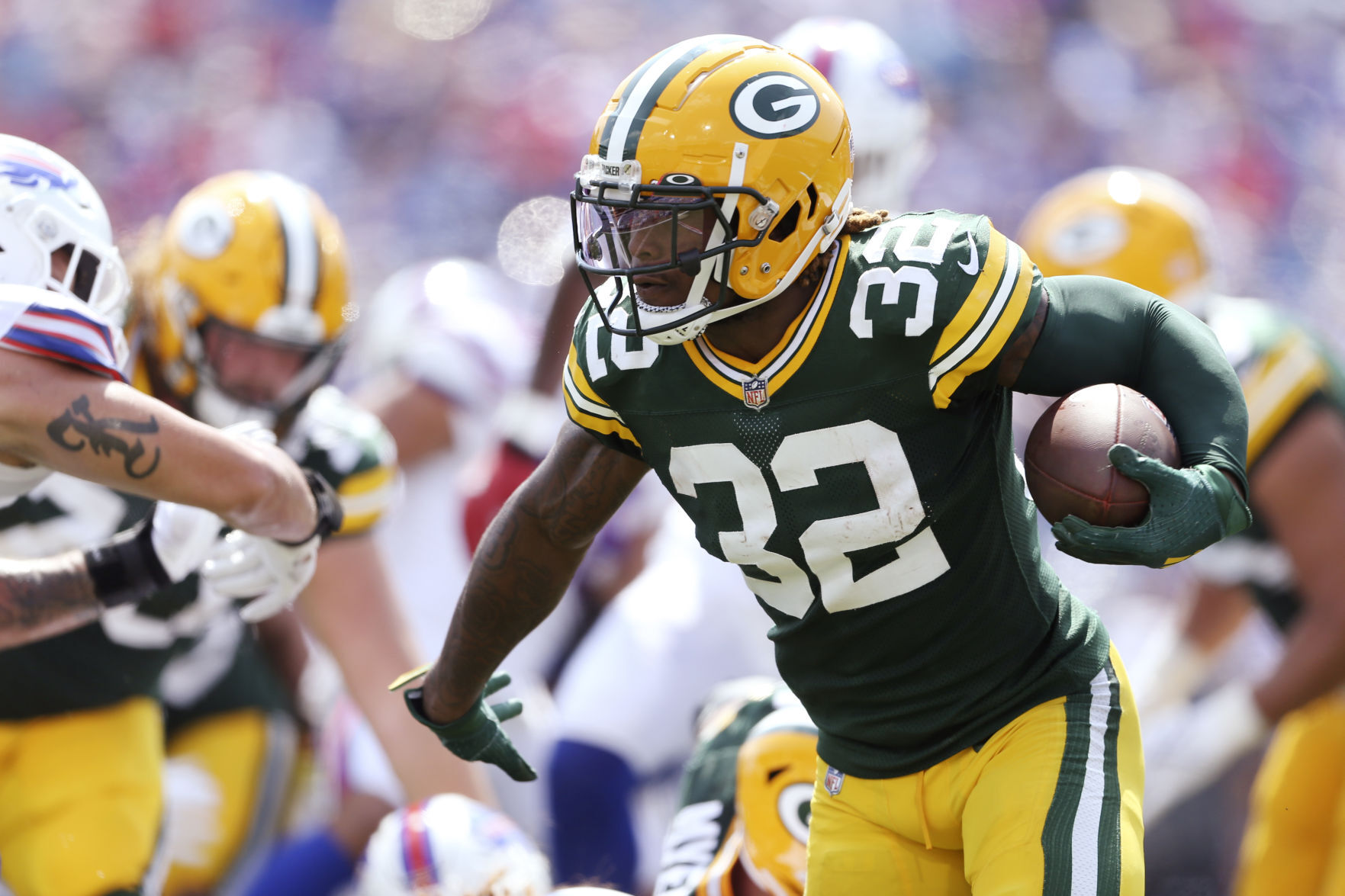 Packers Bills Football